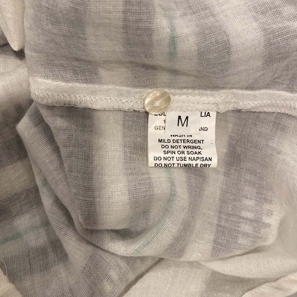 LOLA Australia Striped Button-Up Shirt Dress - Picture 8 of 12